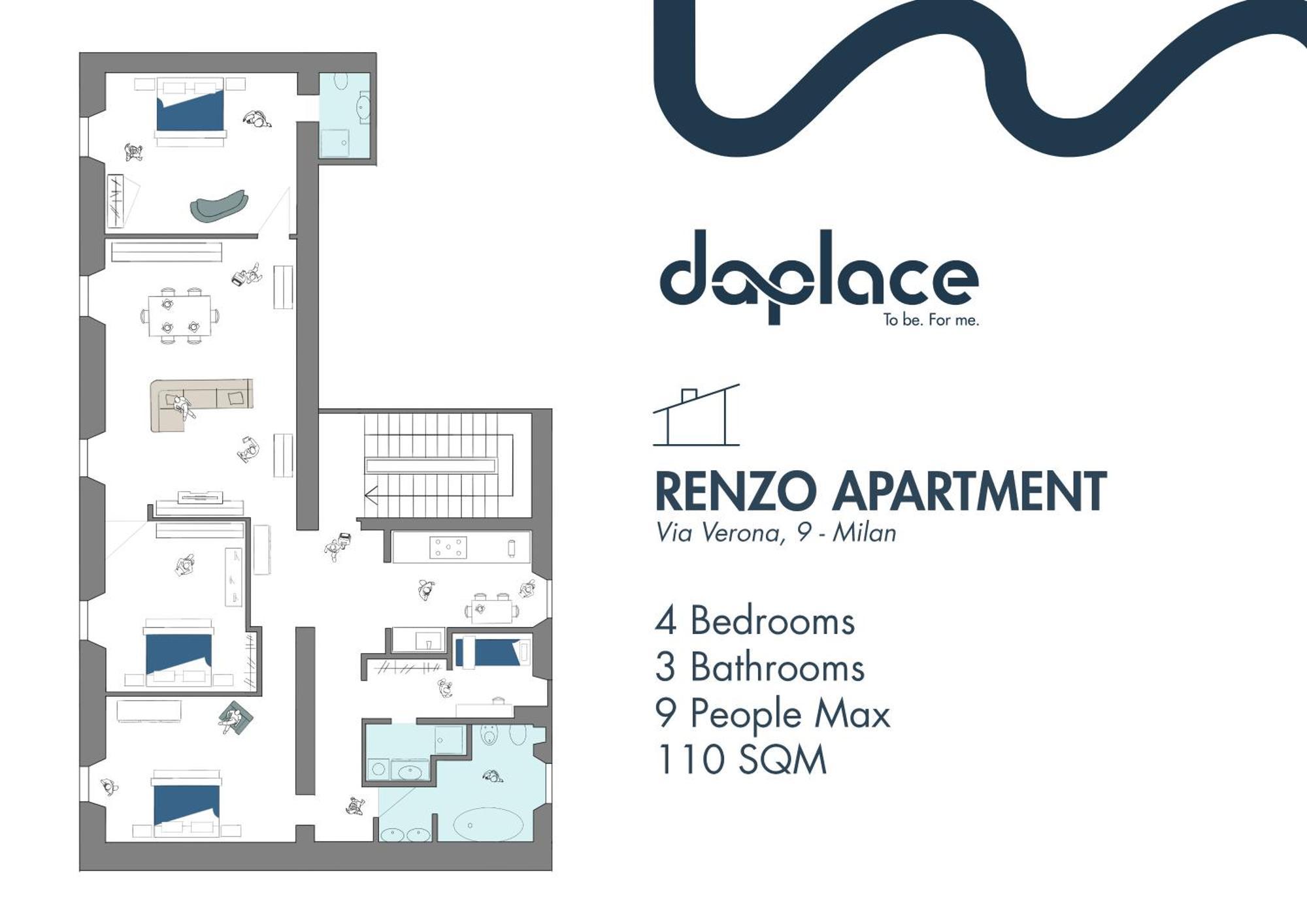 Daplace - Renzo Apartment Milano Exterior foto